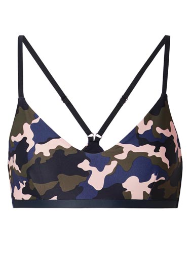 The Upside - French Camo Zoe Bra