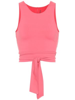 Block cropped tank top