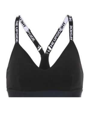 Dance paneled sports bra