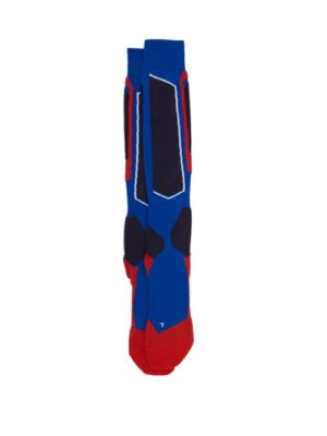 Falke Ess - Sk1 Knee High Ski Socks - Mens - Blue Multi