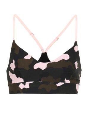 Forest Camo Zoe sports bra