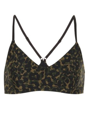 Leopard Camo Zoe sports bra