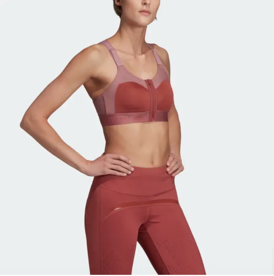 WOMEN ADIDAS BY STELLA MCCARTNEY POST-MASTECTOMY BRA RED