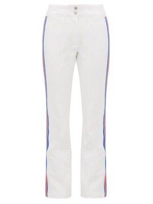 Toni Sailer - Luella Striped Ski Trousers - Womens - White Multi