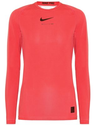 x Nike stretch-jersey top