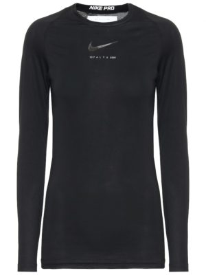 x Nike stretch-jersey top