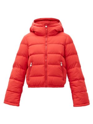 Perfect Moment - Polar Flare Down Filled Ski Jacket - Womens - Red