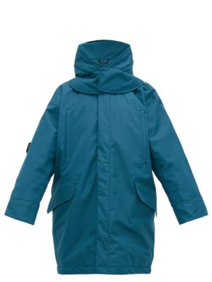 Raf Simons X Templa - Oversized Padded Shell Ski Jacket - Mens - Blue