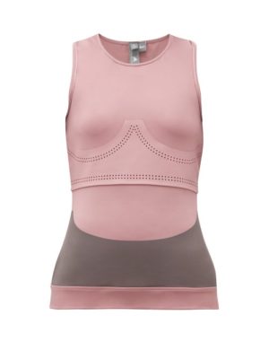 Adidas By Stella Mccartney - Fitsense+ Performance Tank Top - Womens - Pink