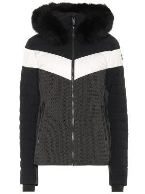 Amaly faux fur-trimmed ski jacket