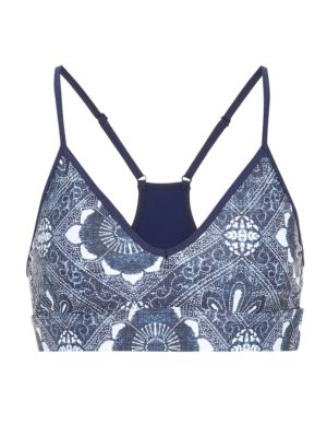 Andie printed sports bra