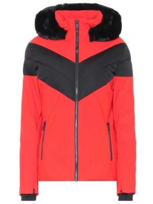 Anne faux fur-trimmed ski jacket