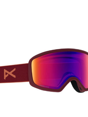 Anon Deringer Womens Snow Goggles - Ruby ~ Sonar Infared Blue