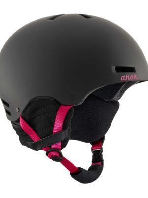 Anon Greta Womens Ski Helmet - Black Cherry