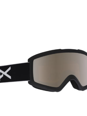 Anon Helix 2.0 w Spare Lens Snow Goggles - Black ~ Silver Amber