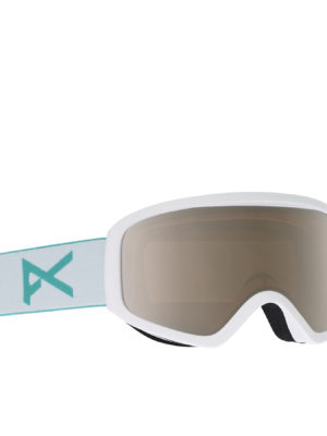 Anon Insight W spare Womens Snow Goggles - White/silver Amber