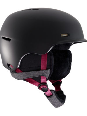 Anon Raven Womens Ski Helmet - Black