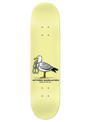 Anti Hero x Gnarhunters Skateboard Deck - Yellow