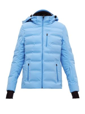 Aztech Mountain - Nuke Quilted-down Technical Ski Jacket - Womens - Light Blue