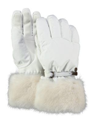 Barts Empire Womens Snow Gloves - White