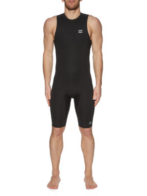 Billabong 2mm Absolute Short John Wetsuit - Black