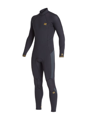 Billabong 3/2mm Absolute Back Zip Wetsuit - Antique Black