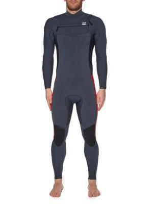 Billabong 3/2mm Furnace Revolution Pro Chest Zip Wetsuit - Faded