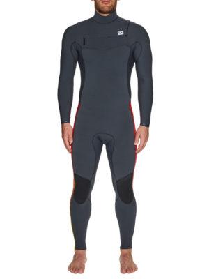 Billabong Furnace Revolution Pro 4/3mm Chest Zip Wetsuit - Faded