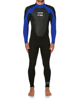 Billabong Intruder 5/4mm Back Zip Wetsuit - Blue