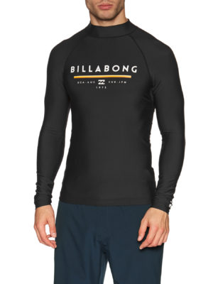 Billabong Unity Long Sleeve Rash Vest - Black