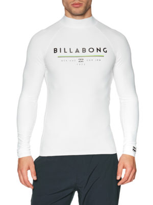 Billabong Unity Long Sleeve Rash Vest - White