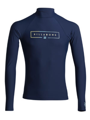 Billabong Unity Ls Rash Vest - Dark Blue