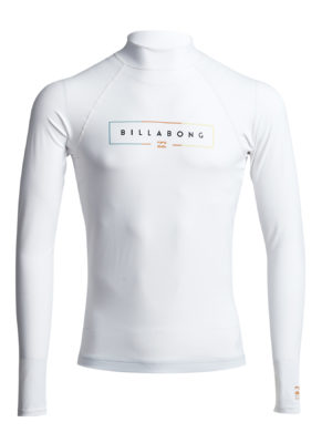 Billabong Unity Ls Rash Vest - White