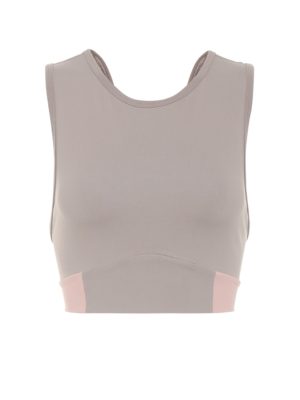 Block cropped tank top