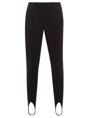 Bogner - Elaine Stirrup-ankle Technical-twill Ski Leggings - Womens - Black