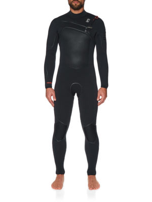 C-Skins HotWired 5/4mm Chest Zip Wetsuit - Black Diamond