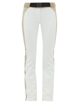 Capranea - Gaia Soft-shell Ski Trousers - Womens - White Multi