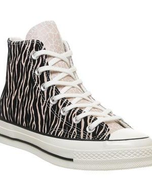 Converse All Star Hi 70 S NATURAL SNAKE ZEBRA BLACK EXCLUSIVE