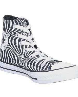 Converse All Star Hi BLACK WHITE MOONSHOT