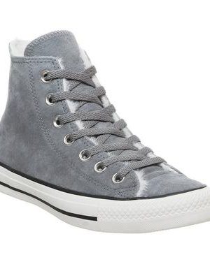 Converse All Star Hi DARK CONCRETE SHEARLING EXCLUSIVE