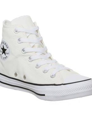 Converse All Star Hi EGRET SMILE BLACK WHITE