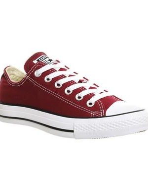 Converse All Star Low MAROON CANVAS