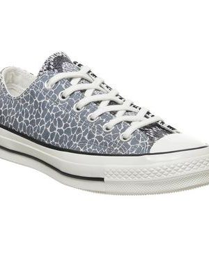 Converse All Star Ox 70 S GREY SNAKE ZEBRA BLACK EXCLUSIVE