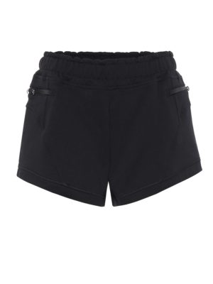 Cotton-blend shorts