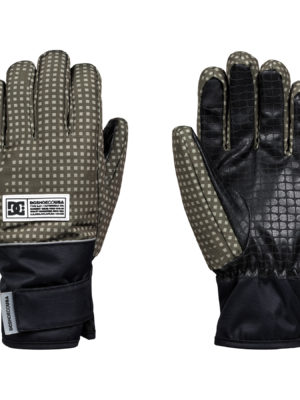 DC Franchise Snow Gloves - Olive Desert Night Camo