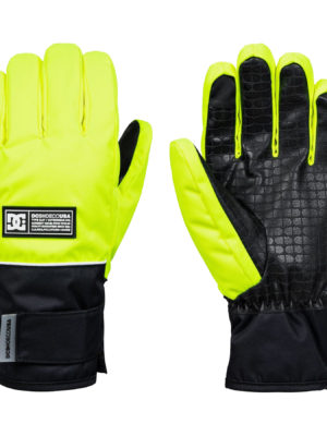 DC Franchise Snow Gloves - Safety Yellow