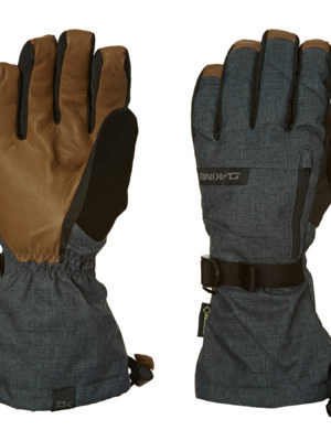 Dakine Leather Titan Snow Gloves - Carbon