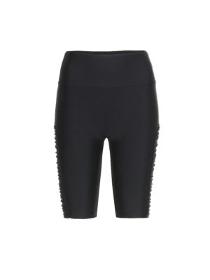 Delta nylon biker shorts