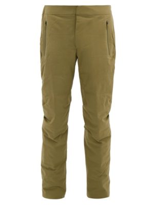 Descente Allterrain - Chrome Down-filled Ski Trousers - Mens - Khaki