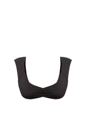 Dos Gardenias - Fonda Bikini Top - Womens - Black